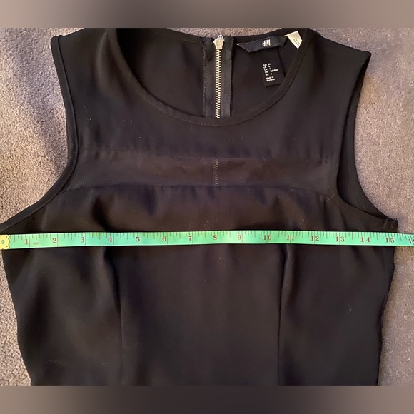 Sleeveless Black Peplum Mini Dress - Picture 7 of 7